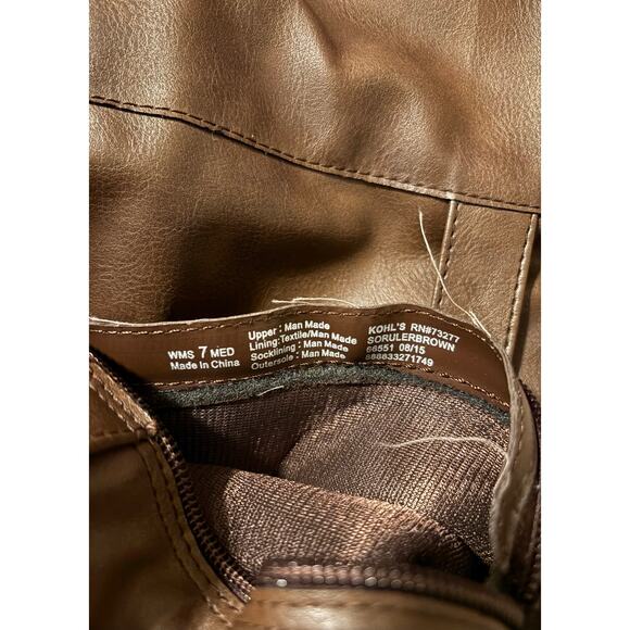 SO Brown Boots Size 7M - Picture 11 of 11